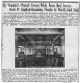 Article de presse sur la paroisse st-Dominic en 1935