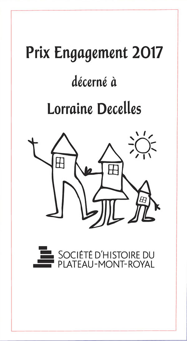 Prix engagement Loraine Decelle