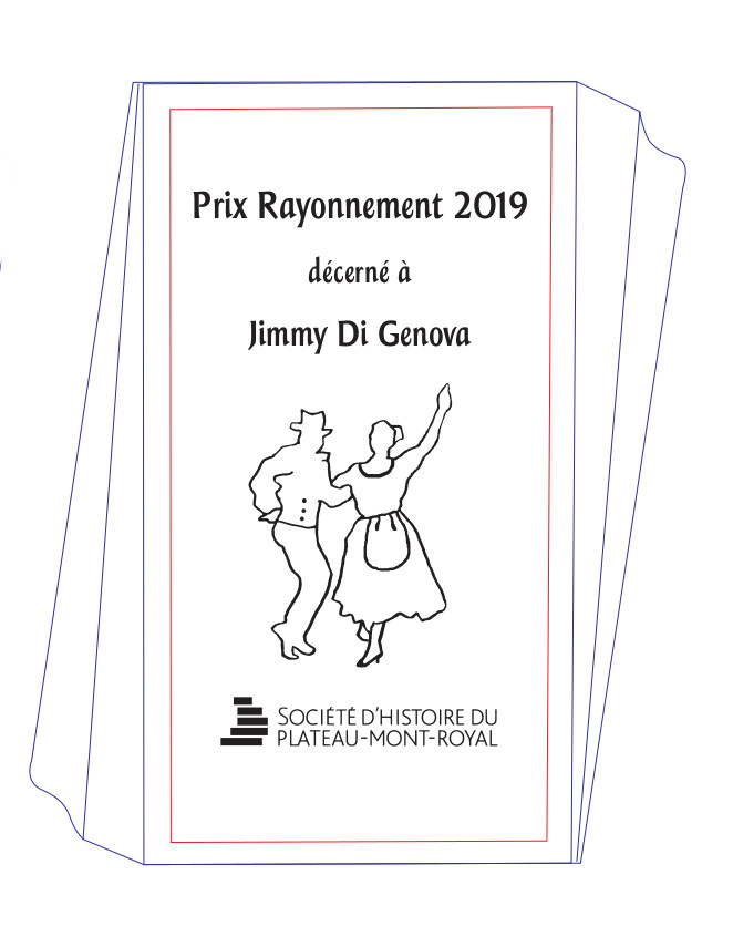 Prix du rayonnement 2019 décerné à Jimmy Di Genova